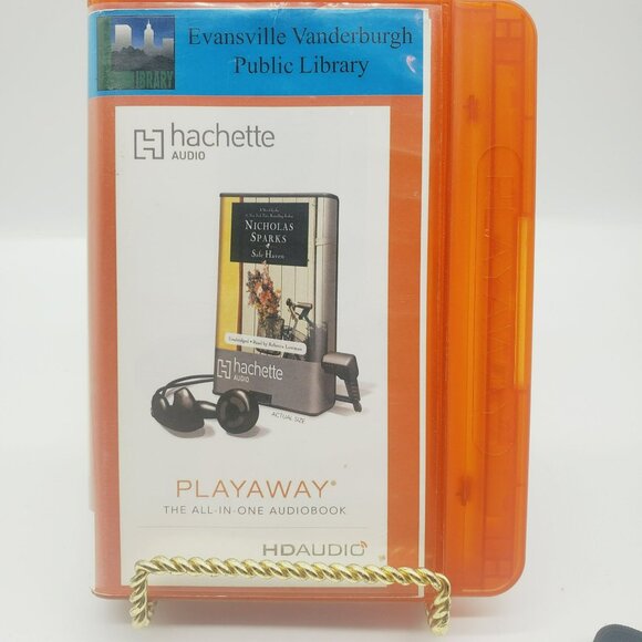 PLAYAWAY AUDIOBOOK EX-LIBRARY Safe Haven Nicholas Sparks New York Times Bestsell - Picture 2 of 3
